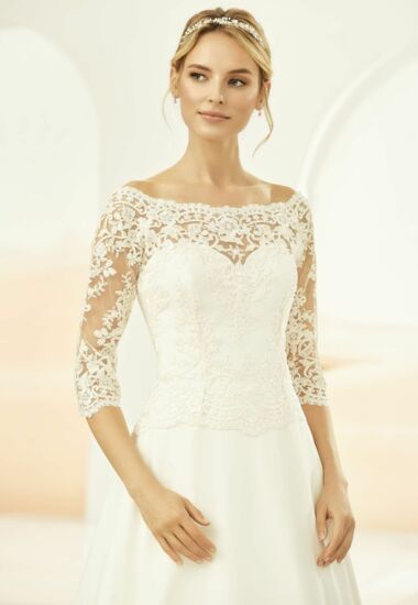 Bolero zu deinem Brautkleid für die kalte Jahreszeit.